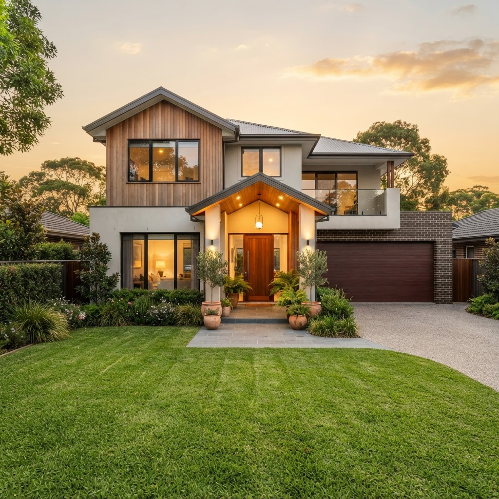 A well-presented Australian family home with tidy gardens, ready for sale